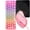 F pink Keyboard with mouse, variant on PatungKu Long Keyboards Mouse Combo Smooth Typing Experience Multiple OS Compatibility Effortless Setups