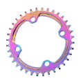 thumbnail image 2 of 32T/34T/36T Bike Sprocket Positive Negative Tooth 104BCD Stable Dazzling High Hardness Bike Chainring for Bike, 2 of 10