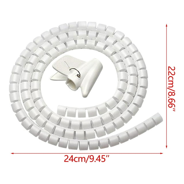 Appareil de Gestion d'Emballage pour Câbles, Câble de Réseau Filaire, Rangement et Organisation des Câbles d'Alimentation, Manchon de Protection