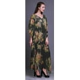 thumbnail image 3 of Bimba Kaftan Floral pour Femmes Robe Maxi de Plage Décontractée TG-3X, 3 of 5