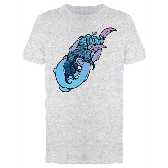 Dragon Paw T-Shirt Men -Image by Shutterstock, Male x-Large