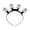 White, variant on Halloween Decor Product Category Party Light-up Decoration The Headbands For Women Halloween LED Headband Party Headband Shine Headgear for Festive Occasions