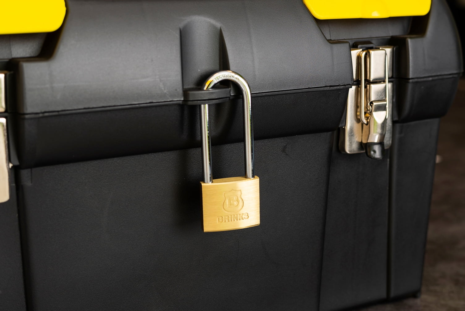 Brink's 40mm Long Shackle Solid Brass Padlock