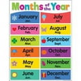 thumbnail image 2 of Colorful Months of the Year Chart 17x22 [TCR7490], 2 of 2