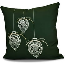 Simply Daisy Filagree Ornaments Geometric Print Outdoor Pillow