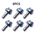 thumbnail image 2 of 6pcs G 1/4 Thread Two-Touch Connector Water Cooling Tube water cooling Connector Computer Water Cooler Accessory, 6mm, 2 of 7