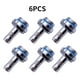 thumbnail image 1 of Conector de dos toques de rosca G 1/4 de 6 uds, conector de tubo de refrigeración por agua, accesorio de enfriador de agua para computadora, 6 mm Inevent EL5257-03, 1 of 7