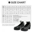 thumbnail image 2 of Stylish Women's High Heels with Round Toe Made of PU and Rubber Black 1 Pair, 2 of 5
