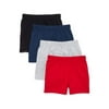 Garanimals Baby Boys Jersey Shorts Multi-Pack, 4-Piece