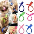 thumbnail image 6 of Meidiya Wig Colored Clip in Hair Extensions Heat-Resistant Synthetic straight Hair Extensions for Women Girls Kids Gift Multi-Colors Party Highlights Clip in Synthetic Hairpiece, 6 of 8