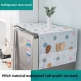 thumbnail image 4 of Funda para refrigerador, cubierta antipolvo, impermeable, para el hogar, con acabado antiaceite, funda para refrigerador, funda de tela para refrigerador, 4 of 5