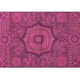 thumbnail image 1 of Ahgly Company Indoor Rectangle Abstract Pink Modern Area Rugs, 8' x 10', 1 of 4