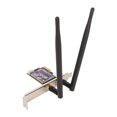 thumbnail image 1 of PCIe Adaptateur Réseau, 5.2 AX1800 PCIe Adaptateur WiFi Ultra Faible Latence 802.11AX pour Ordinateur, 1 of 7