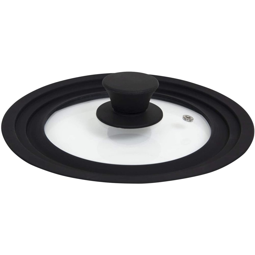 Houseables Pot Lid, Pan Cover, Universal (Fits 6,7,8 Inch), Small