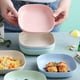thumbnail image 3 of Juego de 4 cuencos cuadrados para cereales, cuencos pequeños de plástico para cocina, cuencos poco profundos para servir sopa, ensalada, avena, aperitivos, postres, helados, 3 of 5