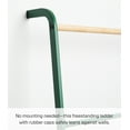 thumbnail image 5 of Yamazaki Home Leaning Storage Ladder, Forest Green, Steel, Supports 13.2 pounds, 5 of 8