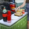 thumbnail image 5 of GoBar Portable Bar Table for Events - Pop Up Mobile Bartending Station with Travel Carrying Case - Black, 5 of 7