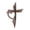 Multicolor-3B-home supplies, variant on LEFTHIGH Home Wooden Crucifix Wall Hanging Cross Decoration for Home Room Office Church Religious Spiritual Gift 11.8x7.6in 1pc Easter