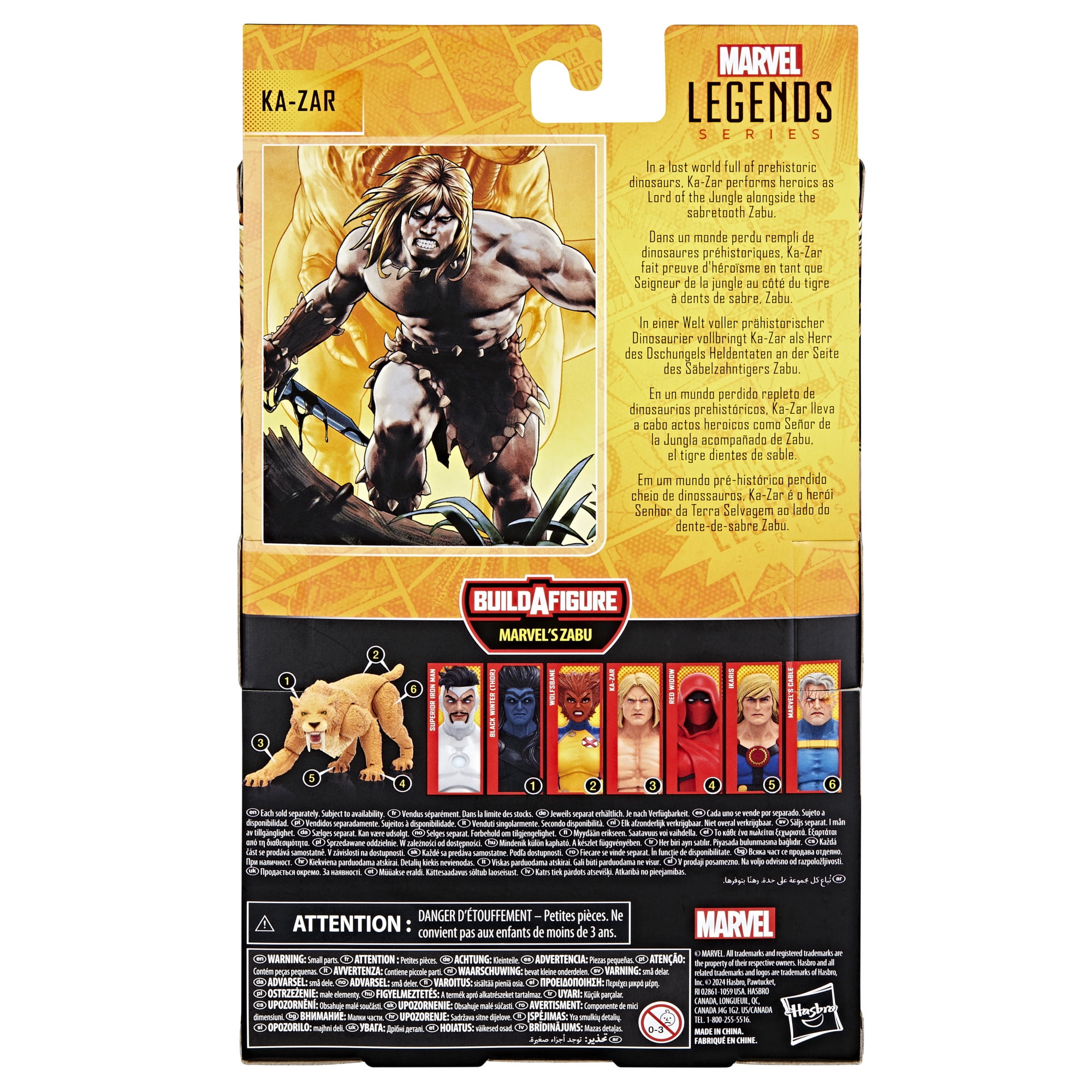 Marvel Legends Series Ka-Zar, 6