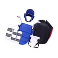 thumbnail image 2 of 5 Piezas Protector Corporal de Boxeo Equipo de Sparring Accesorios Ajustables Equipo de Protección Completa Muay Thai para Grappling Gym Adultos M y hombre, 2 of 9