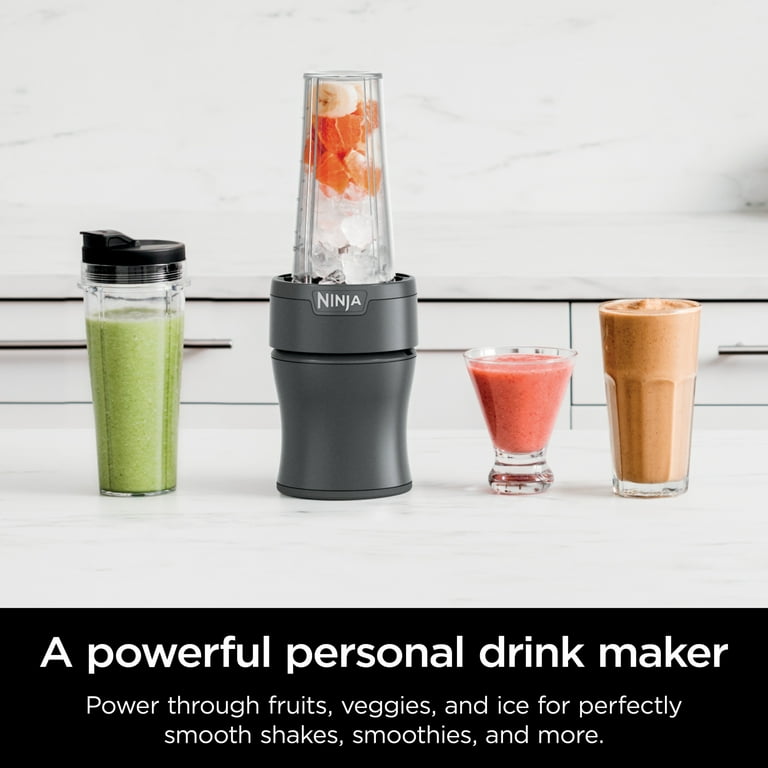 Ninja Nutri-Blender 20-Oz Personal Blender, (2) 20-Oz Dishwasher