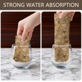 thumbnail image 4 of 2 Pcs Funny Kitchen Towels,Brown Christmas Pattern Microfiber Dish Towels,Kitchen Tea Towels,Kitchen Towel Set (18" X 26"), 4 of 7