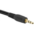 thumbnail image 2 of 3.5mm Male to 2-Male RCA Adapter Stereo Audio Y-Cable compatible with iPhone iPod iPad Black, 2 of 3
