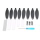 thumbnail image 4 of Drone Elevated Tripod Landing Gear Stand Bracket with Propeller for FIMI X8 MINI DroneWhite, 4 of 5