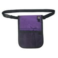 thumbnail image 4 of Riñonera para enfermera, organizador de enfermería, riñonera, cinturón ajustable, herramienta de enfermera, cinturón, bolsa para tijeras, , púrpura, 4 of 8