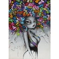 thumbnail image 1 of Diamond Painting (DB0293) 5D DIY Square Afro girl Dibujo 30x40cm Hugtrwg Para estrenar, 1 of 1