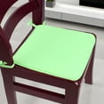 thumbnail image 3 of 16x16x0.8'' Square Chair Cushion with Ties Soft Seat Pad for Indoor Outdoor Use,Non- Dining Chair Cushion for Patio Bistro Barstool Office Garden Furniture, Washable Solid Color Foam Core Cushion, 3 of 3
