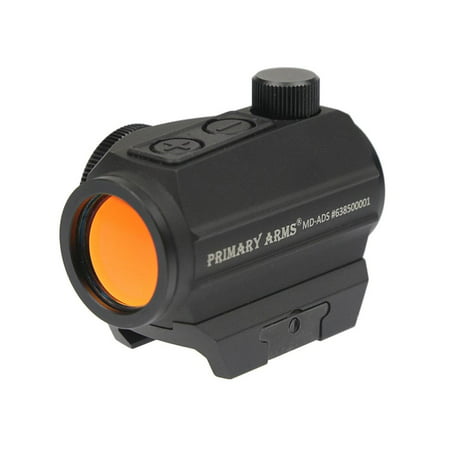 Primary Arms MD-ADS Advanced Micro Dot w/Push Buttons, 50K-Hour Battery (Best Primary Arms Red Dot)