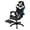 Black White, variant on SHUO Y - Gaming Chair with Built-in Speakers & Massage, Ergonomic High Back Racing Chair with Footrest, Reclining Office Chair for Gamers (Black Red)