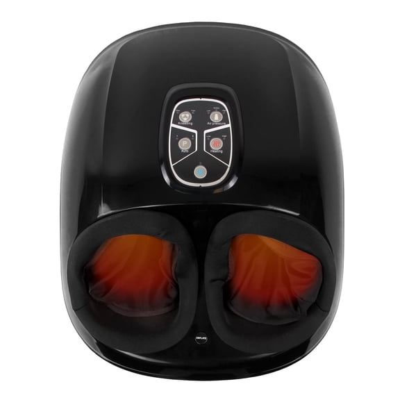 Daiwa Felicity Reflexology Foot Massager with Heat for Circulation and Pain Relief Shiatsu Massage for Feet