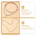 thumbnail image 4 of Phenofice Beaded Clavicle Chain Necklace For Neck Accessory Lightweight And Smooth Edges For Daily Fashion And Outfits, 4 of 8