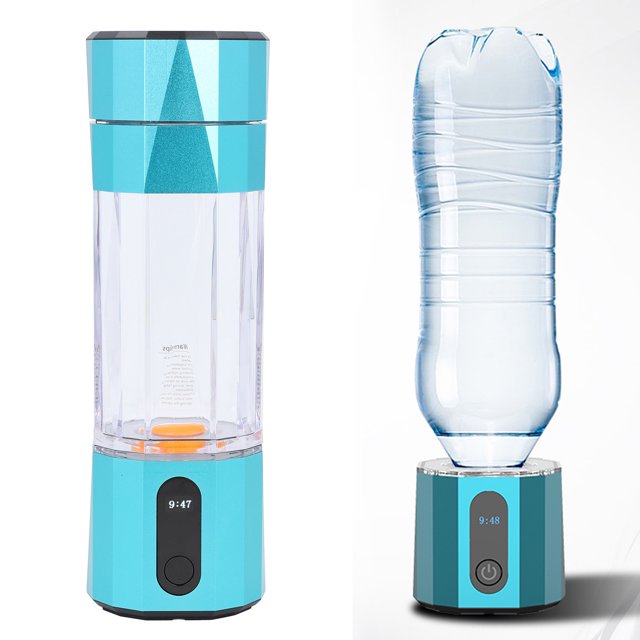 Generador de Botella de Agua de Hidrógeno, Hasta 6000-8000 PPB, Mácina Ionizadora de Agua de Hidrógeno Portátil, Calentador de Agua de Hidrógeno Contnología re-recargable