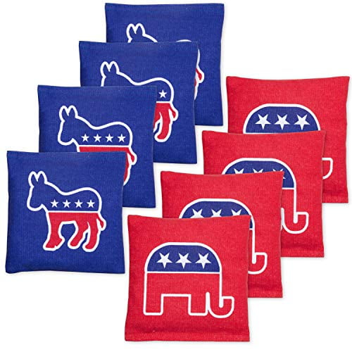 Weather Resistant Cornhole Bean Bags Set of 8 Regulation Size