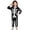 ZD Black, variant on WAYUTE Halloween Toddler Kids Skeleton Pajama Set for Girls Long Sleeve Top and Pants Pjs Breathable Cozy Cute Loungewear Clothes Sets Casual Daily Wear,Black,Size 3-4 Y