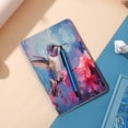 thumbnail image 5 of Spiral Notebook,Double-Wire Spiral College Lined Journal Notebook for Study and Notes,100 Pages,5.71x 8.26 in - Hummingbird Perched on Pink Flowers, 5 of 7
