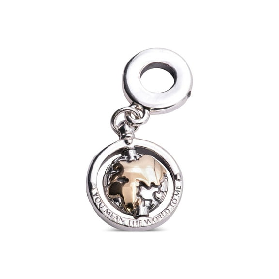 Pandora People Spinning World Dangle Charm - 799303C01