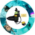 thumbnail image 6 of Mini Scuba Set,0.5L Scuba Diving Tank with Pump,4500 PSI Underwater Breathing Diving Tank Kit,Diving Snorkeling Ox-ygen Tank Breath Pump Equipment for Underwater Exploration, 6 of 17