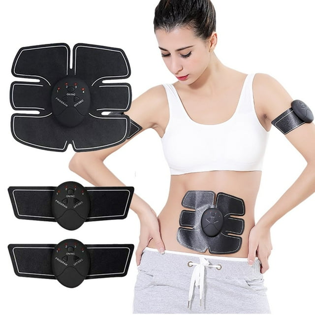 POINTERTECK EMS Muscle Trainer 6 Modes Mode Electric Abdominal Toning Belt with Abdominal Muscle Trainer