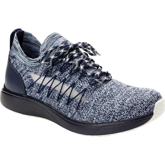 Women's Alegria by PG Lite TRAQ Synq Sneaker Navy Knit 41 M