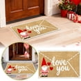 thumbnail image 2 of TIELUTT Envelope Heart Shaped Floor Mat for Valentine's Day Anniversary Wedding Proposal Soft Knit Throw Floor Rug 5x 7 Rug Fuzzy Area Rugs for Living Room Lap Throws, 2 of 6