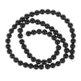thumbnail image 1 of 6mm Negro Gemstone Gem Grano Suelto 15 " Yinane 6mm Redonda, 1 of 7