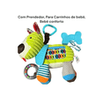 thumbnail image 3 of Juguete Didáctico Para Bebé Peluche Mordedera Texturas Xtellar verde, 3 of 4