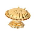 thumbnail image 2 of veasfak Seashell Fruit Bowl Creative Fruit Holder for Kitchen Counter Snacks Parties 20cmx23cmx13cm, 2 of 9