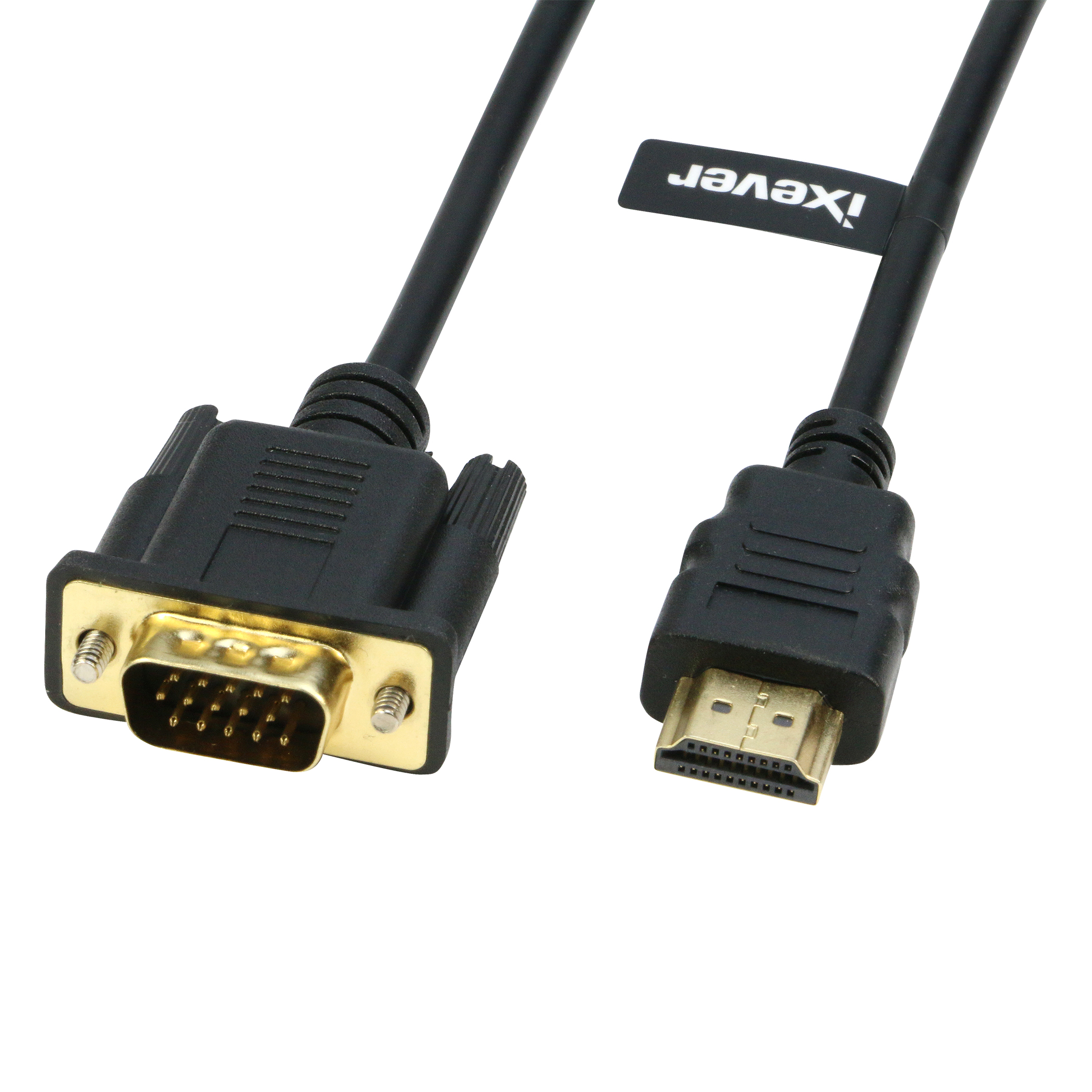 IXEVER HDMI to VGA Adapter Cable, 6 Feet, 1080P photo 4