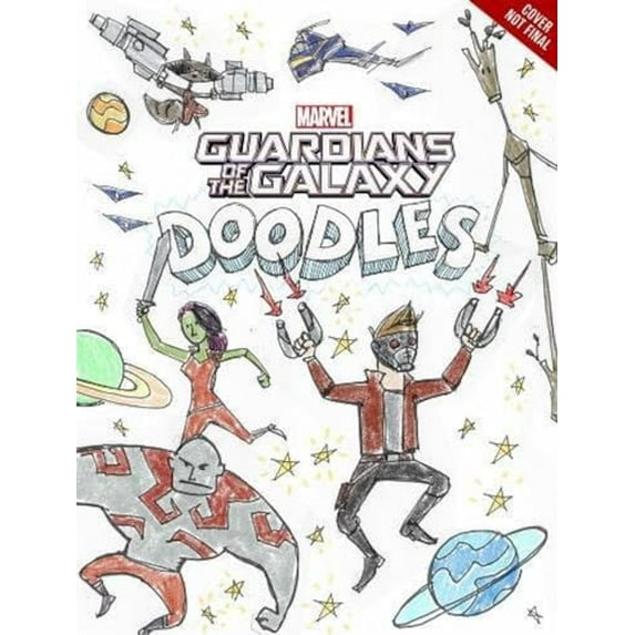 Pre-Owned Guardians of the Galaxy Doodles (Paperback) 1484787676 9781484787670