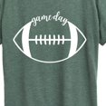 thumbnail image 3 of Instant Message - Game Day Football - Women's Short Sleeve Graphic T-Shirt, 3 of 6